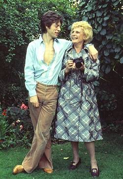 Avec Mick Jagger