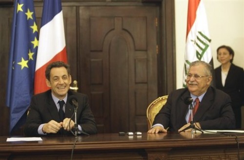 Irak S avec Jalal Talabani.jpg