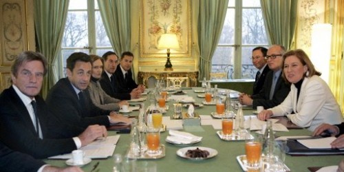 Tzipi Livni à Paris 01.01.09 Sarkozy Kouchner.jpg