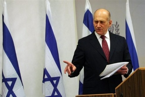 Ehud OLMERT annonce cessez-le-feu 17 01 09.jpg