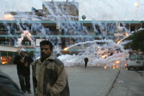 offensive sur une école de l'ONU à Beit laya 17 janv 09.jpg